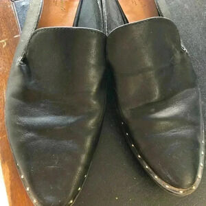 Universal Threads Black Slip on with Rivets